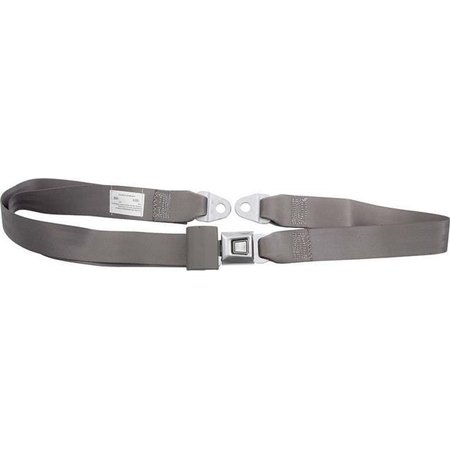 ALLSTAR PERFORMANCE Allstar Performance ALL98111 2-Point Seat Belt; Gray ALL98111